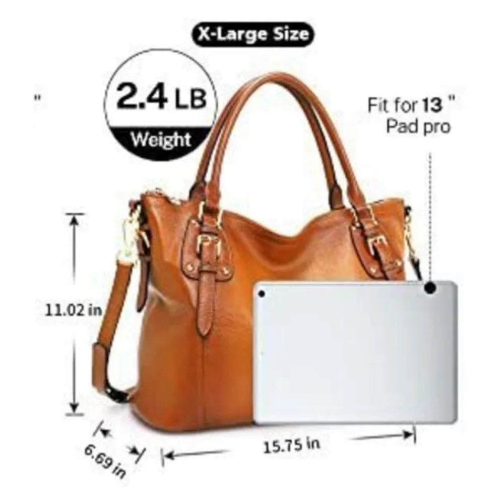 Kattee Pebbled Leather Shoulder Bag